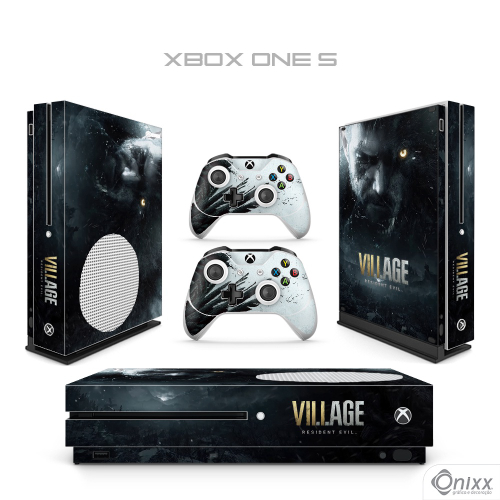 Skin xbox one X Adesiva Resident Evil 7 em Promoção na Americanas