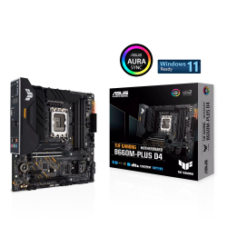 Placa Mãe Asus tuf Gaming B660M-PLUS D4 mATX Intel lga 1700 DDR4 hdmi USB 3.2 Dual M.2 - 90MB1940-C1BAY0 Menor preço em Placa Mãe Asus tuf Gaming B660M-PLUS D4 mATX Intel lga 1700 DDR4 hdmi USB 3.2 Dual M.2 - 90MB1940-C1BAY0