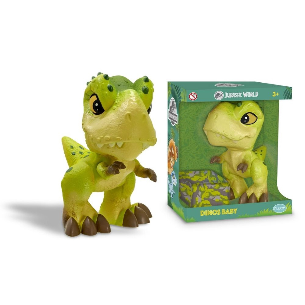 Dinossauros Infantil Avulso TREX-VERDE, TREX-MARROM, ESTEGOSSAURO,  BRANQUIOSSAURO Dino World BBR TOYS em Promoção na Americanas