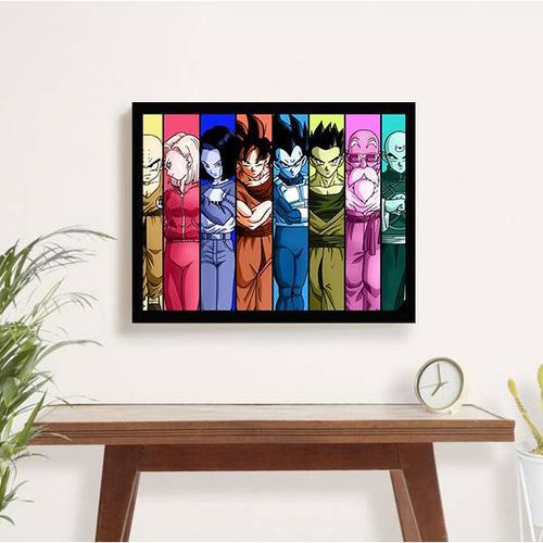 Quadro Decorativo Desenhos Dragon Ball Z - 12 em Promoção na Americanas