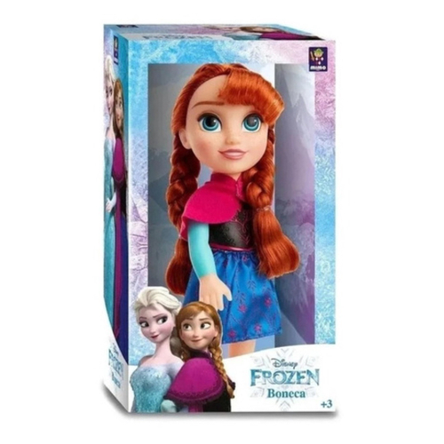 Boneca De Vinil Grande Princesa Anna Viagem Disney Frozen