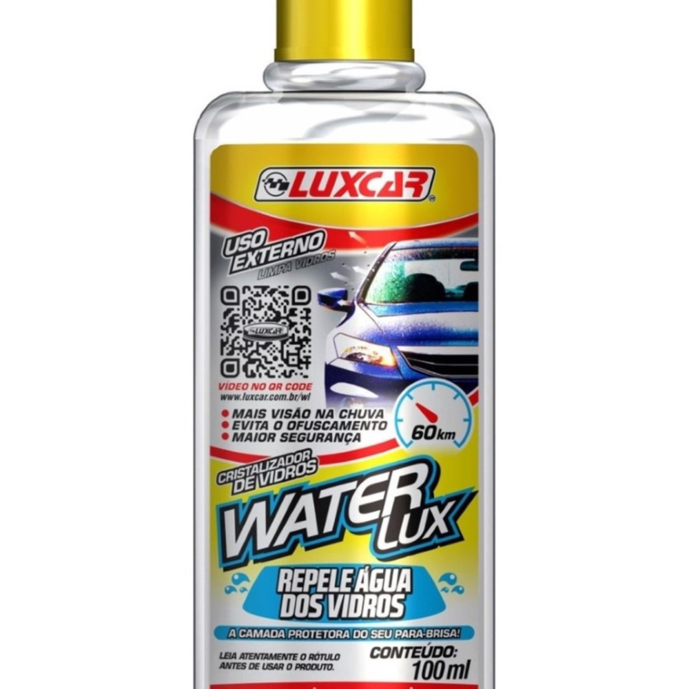 Cristalizador De Vidros Waterlux Luxcar Ml Glass Shield Lux Car