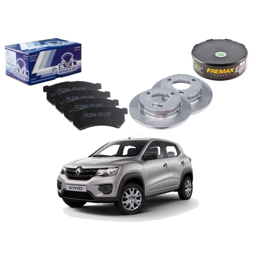 Kit Disco Pastilha Freio Dianteiro Syl Fremax Original Renault Kwid A No Shoptime