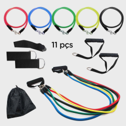 Kit Elásticos Extensor Funcional Para Exercícios 11 Peças é boa?