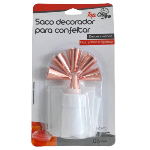 Bicos De Confeitar Jogo Bico Inox Kit 25 Peças Bolos Cupcake no Shoptime