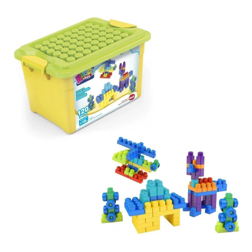 Brinquedo Para Montar Tipo Lego Block Legal 86 Peças Xplast em Promoção na  Americanas