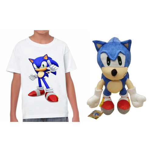 Boneco Pelucia Sonic E Tails com Preços Incríveis no Shoptime