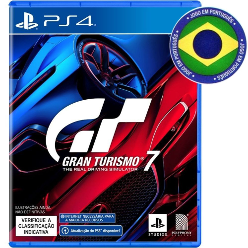 Gran Turismo 7 Mídia Física em Português Playstation 4 PS4 e PS5