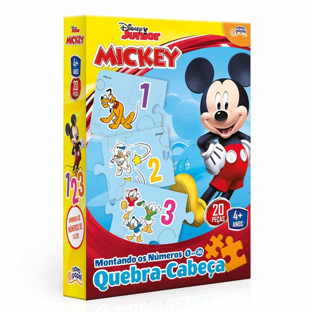 Quebra Cabeça Disney Junior Mickey 200 Peças - Toyster - SmartClub