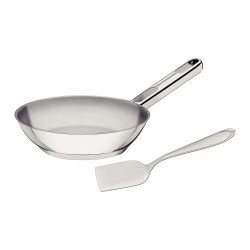 Frigideira Tramontina Aço Inox Fundo Triplo Allegra 24 cm 2,1 L + Espátula é boa?