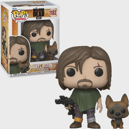 daryl dixon and dog funko pop