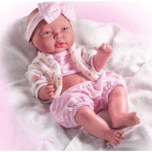 Roupinha p Boneca Baby Reborn 5PCS Touca e Meias Lindo