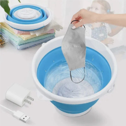 Mini maquina De Lavar Roupas Balde Portatil Usb Lavadoura - oferta! é boa?