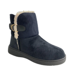 Bota leffa 995 camurcinha pêlo c/ passador preto