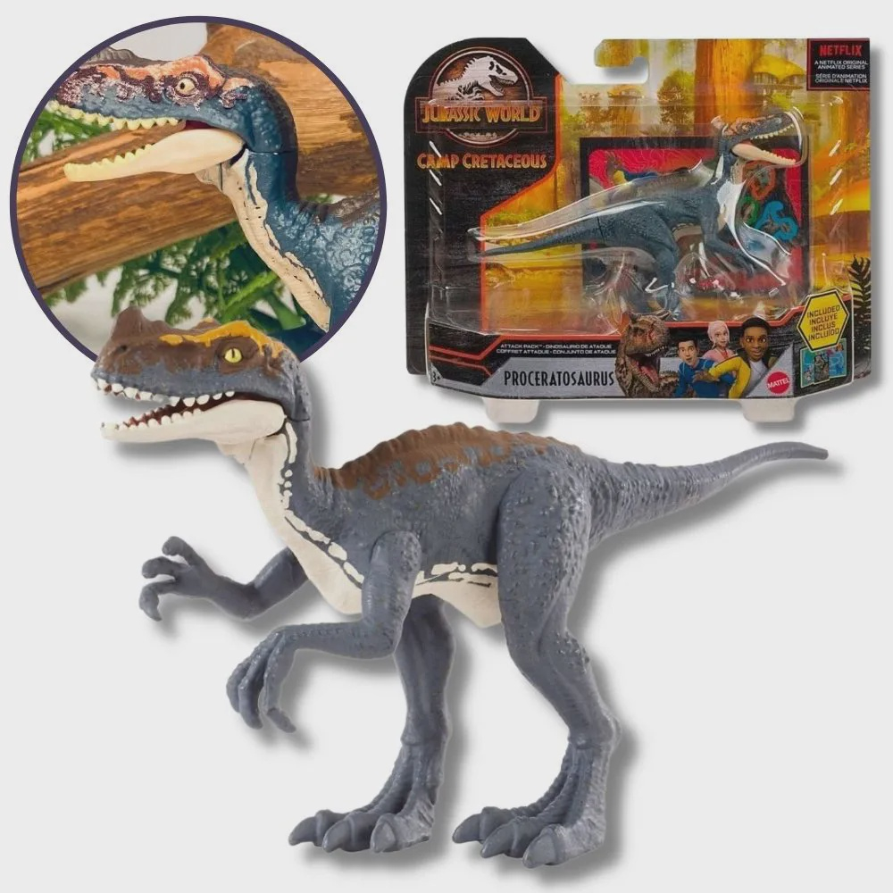 Jurassic World Dinossauro Proceratosaurus 30 Cm - Mattel - STEM Toys -  Brinquedos Educativos e STEAM