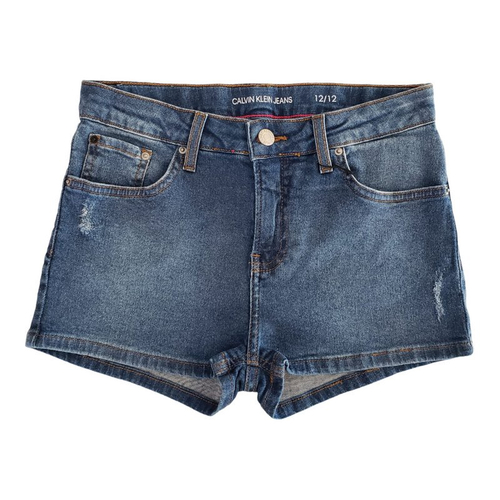 Short jeans store calvin klein feminino