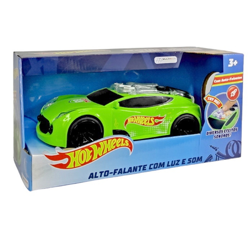 Carrinho De Corrida Hot Wheels Esportivo Touch Sons E Luzes