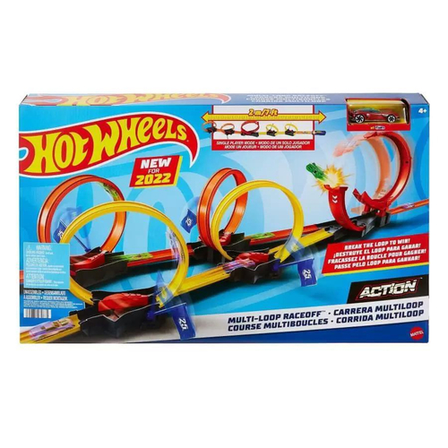 Conjunto Pista De Percurso Hot Wheels Action Com 1x Carrinho Set De  Acrobacias Rei Do Looping Mattel na Americanas Empresas