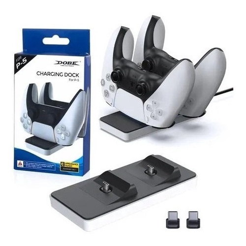 Base carregador para controle PS5 dobe em Promoção na Americanas