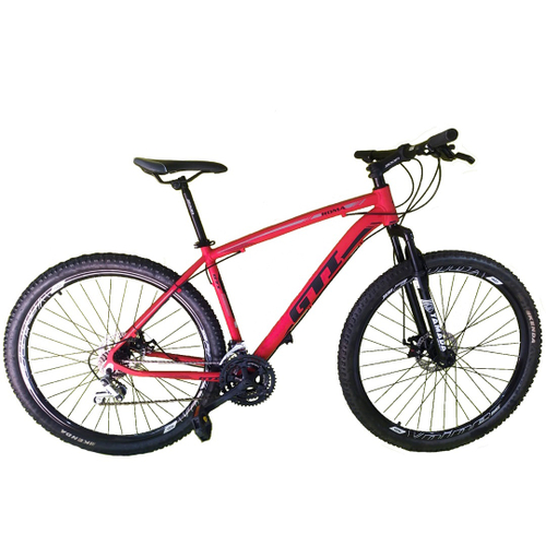 Bicicleta Gti Roma T21 Aro 29 Susp. Dianteira 21 Marchas - Laranja/preto