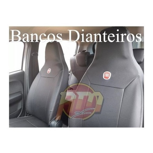 Capa Kit Jogo De Banco Automotivo Couro Fiat Mobi No Shoptime