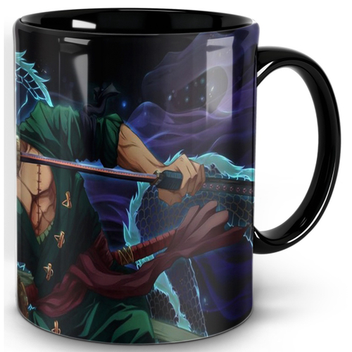 Caneca Camp One Piece Zoro Preta – 280Ml - RioMar Fortaleza Online