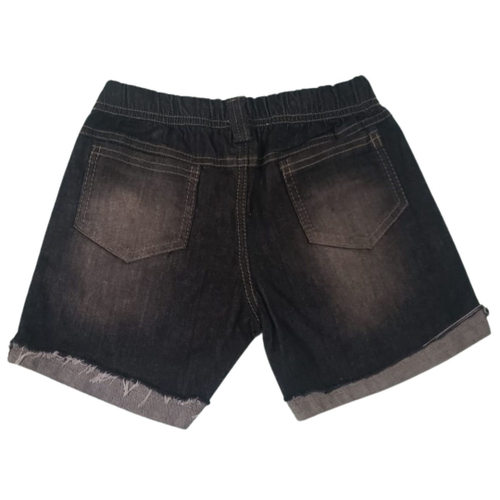 Short hot sale preto rasgadinho