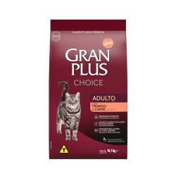 Ração Gran Plus Choice Gatos Adultos Frango e Carne 10,1 kg é boa?