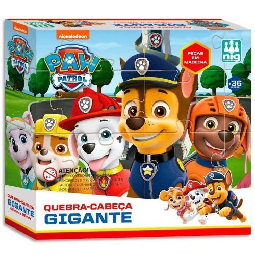 Jogo de Quebra-Cabeça da Patrulha Canina videos para crianças de Brinquedos  Quebra Cabeça infantil 