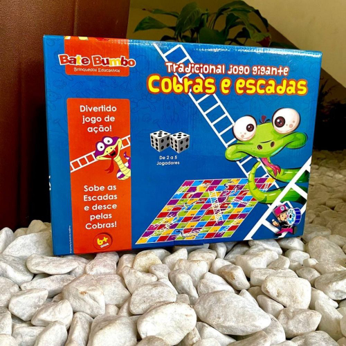 JOGO COBRAS E ESCADAS EDUCATIVO