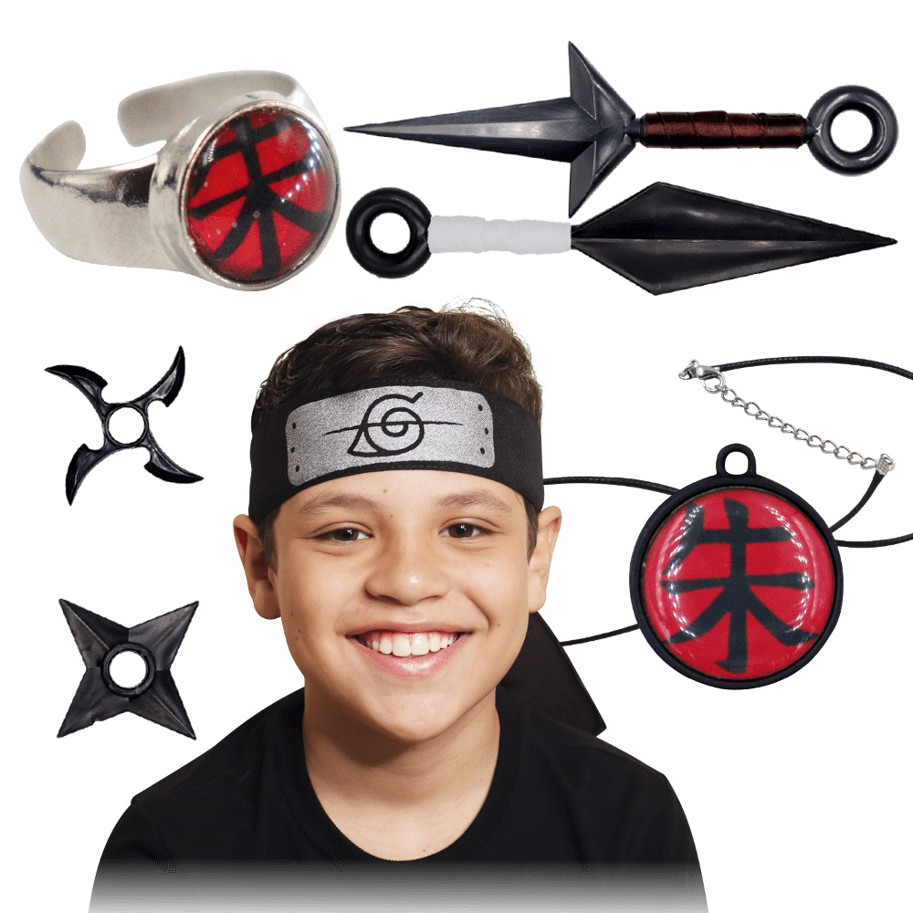 Colar Akatsuki – Kunai Fire