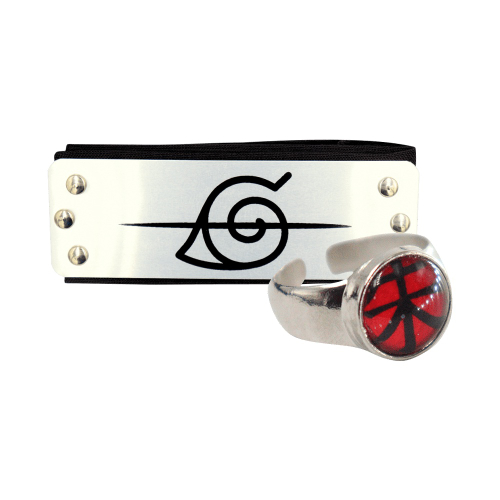 Anel Naruto + Boné Nuvem Naruto Akatsuki Sharingan