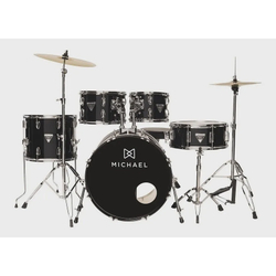 Bateria Acústica Michael Trinity Dmt220 Black Menor preço em Bateria Acústica Michael Trinity Dmt220 Black