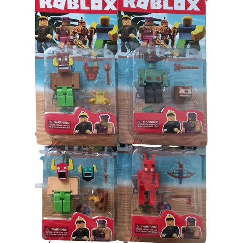 Kit roblox 4 Personagens Mais Acessórios. em Promoção na Americanas