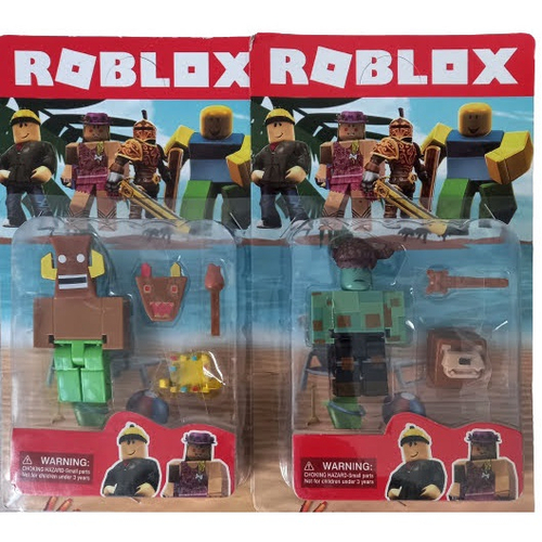 Kit roblox 4 personagens mais acessorios. no Shoptime