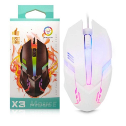 Mouse gamer branco com fio E luz de LED colorido muda de cor 3 botoes USB pc optical ergonomico é ruim? Mouse gamer branco com fio E luz de LED colorido muda de cor 3 botoes USB pc optical ergonomico é boa?