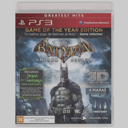 Batman Arkham Asylum - Ps3 em Promoção na Americanas