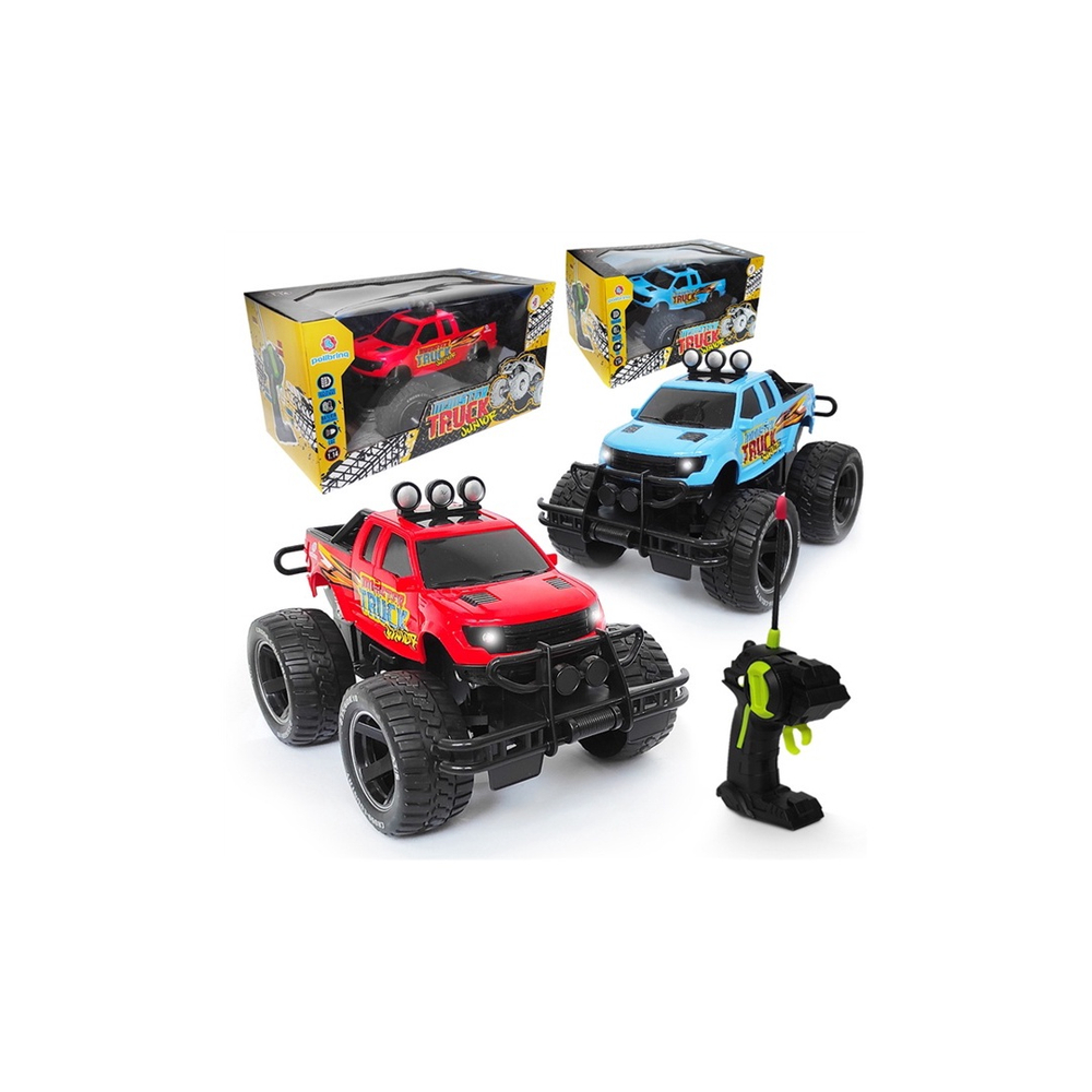 Carrinho De Controle Remoto - Monster Truck Junior - Azul