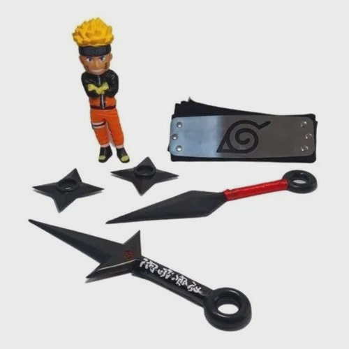 Naruto Kit Completo Brinquedo no Shoptime