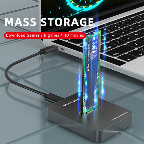 Blueendless M Docking Station Usb C Ssd Case Nvme Hdd Caixa De Disco Do Estado S Lido M Usb