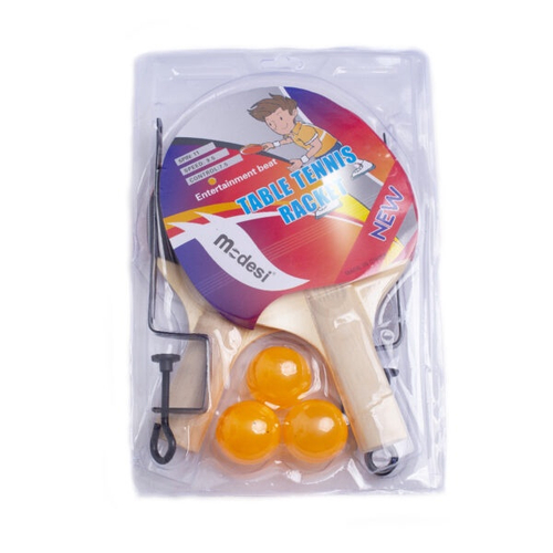 Kit Tênis De Mesa ( Ping Pong ) Com Mesa Raquetes E Rede - Fácil Esporte