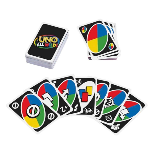 Jogo de Cartas Uno Minimalista Preto Original - Mattel - Deck de