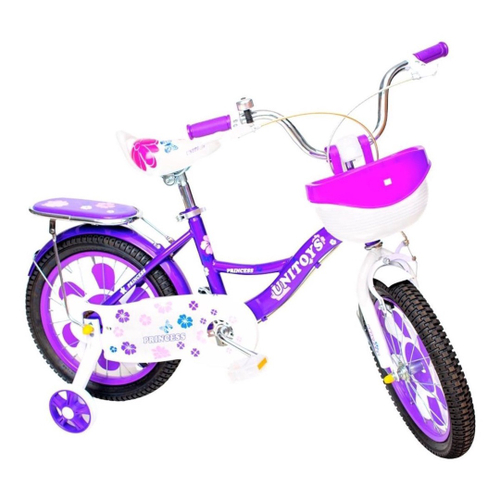 Bicicleta infantil para meninas de 3 á 7 anos na cor rosa em Promoção na  Americanas