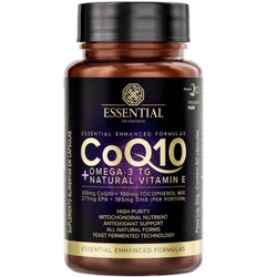 Coenzima Coq10 + Omega 3 (60 Capsulas) - Essential Nutrition é boa?