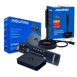 Kit Conversor Digital Dtv9000 + Antena Interna Dtv100 Aquário é boa?