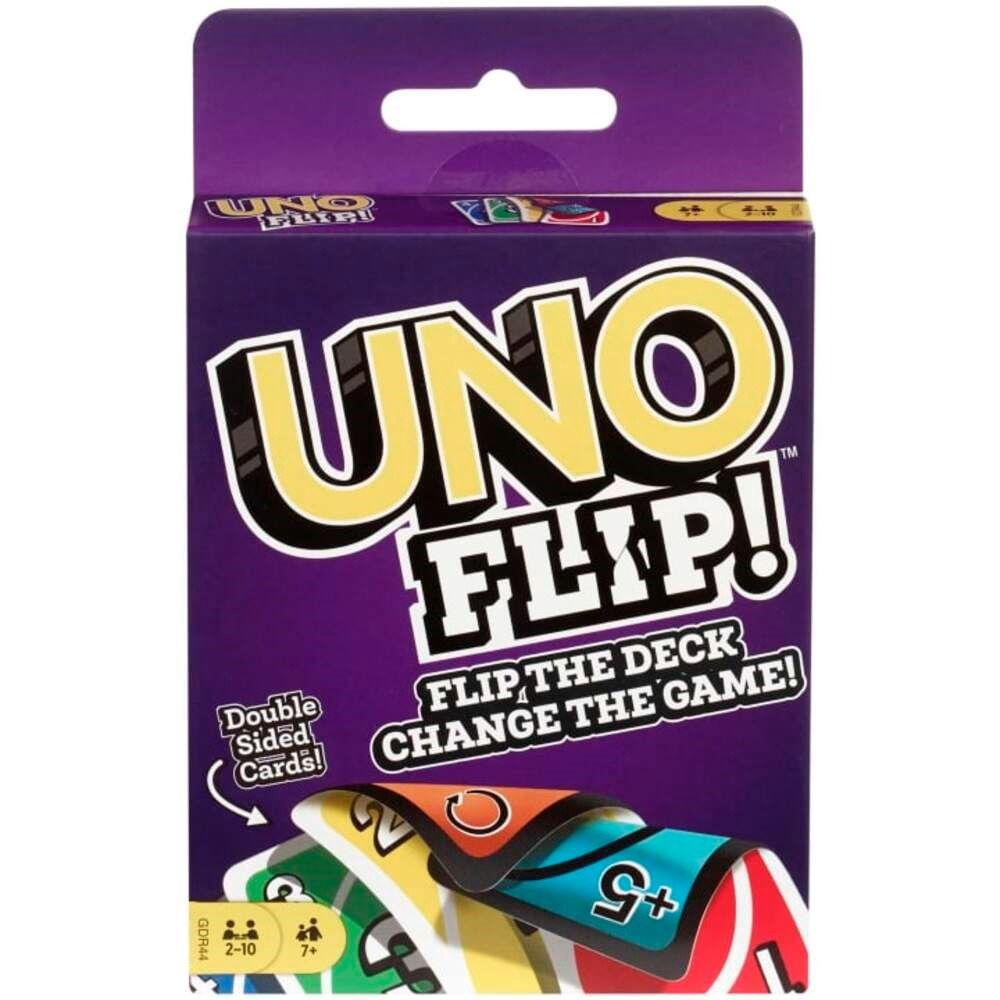 Uno Jogo De Cartas Flip Sioc 13cm - Mattel - Deck de Cartas