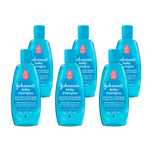 Kit com 6 Shampoo Johnson's Baby Cheirinho Prolongado Com Vitamina E fix 400ml