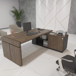 Mesa para Escritório em L com Caixa de Tomada Tamburato Estação Diretoria Menor preço em Mesa para Escritório em L com Caixa de Tomada Tamburato Estação Diretoria