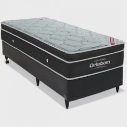Conjunto Cama Box Colchão Elegant Superpocket Solteiro Ortobom Menor preço em Conjunto Cama Box Colchão Elegant Superpocket Solteiro Ortobom