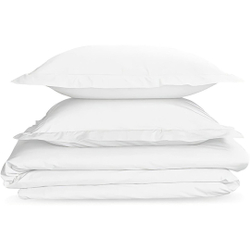 Capa Edredom 400 Fios Luxo King Duvet E 2 Fronha Branco Menor preço em Capa Edredom 400 Fios Luxo King Duvet E 2 Fronha Branco